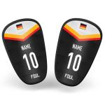 Football shin guards FOUL DE design + ID(1)