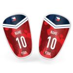 Football shin guards FOUL CZ design + ID(1)