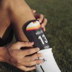 Football shin guards FOUL DE design + ID(3)