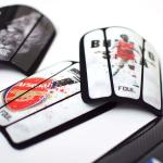 Carbon shin guards FOUL custom design(3)