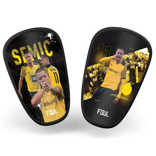 Football shin guards FOUL