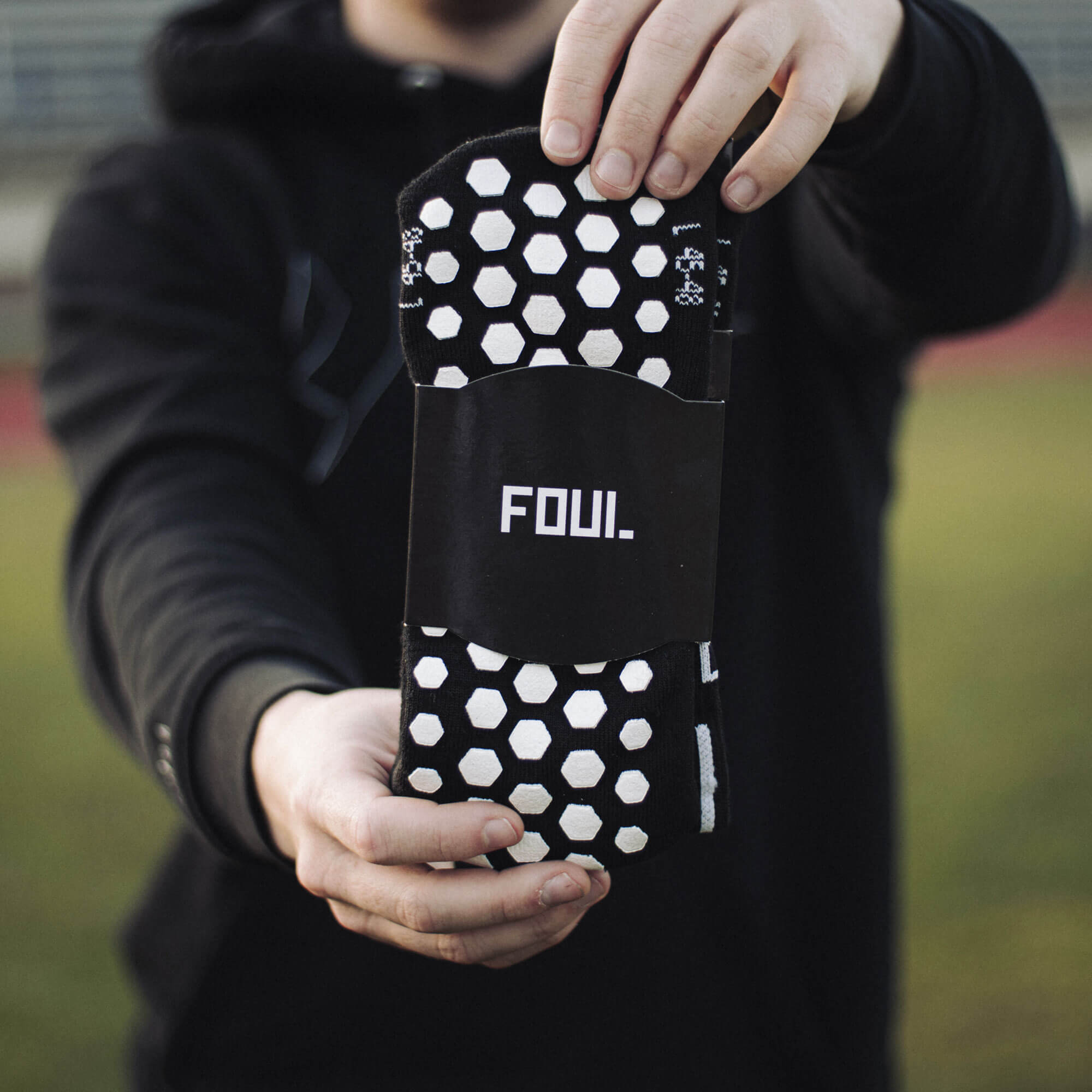 Football grip socks FOUL - 3 pack with ID(4)