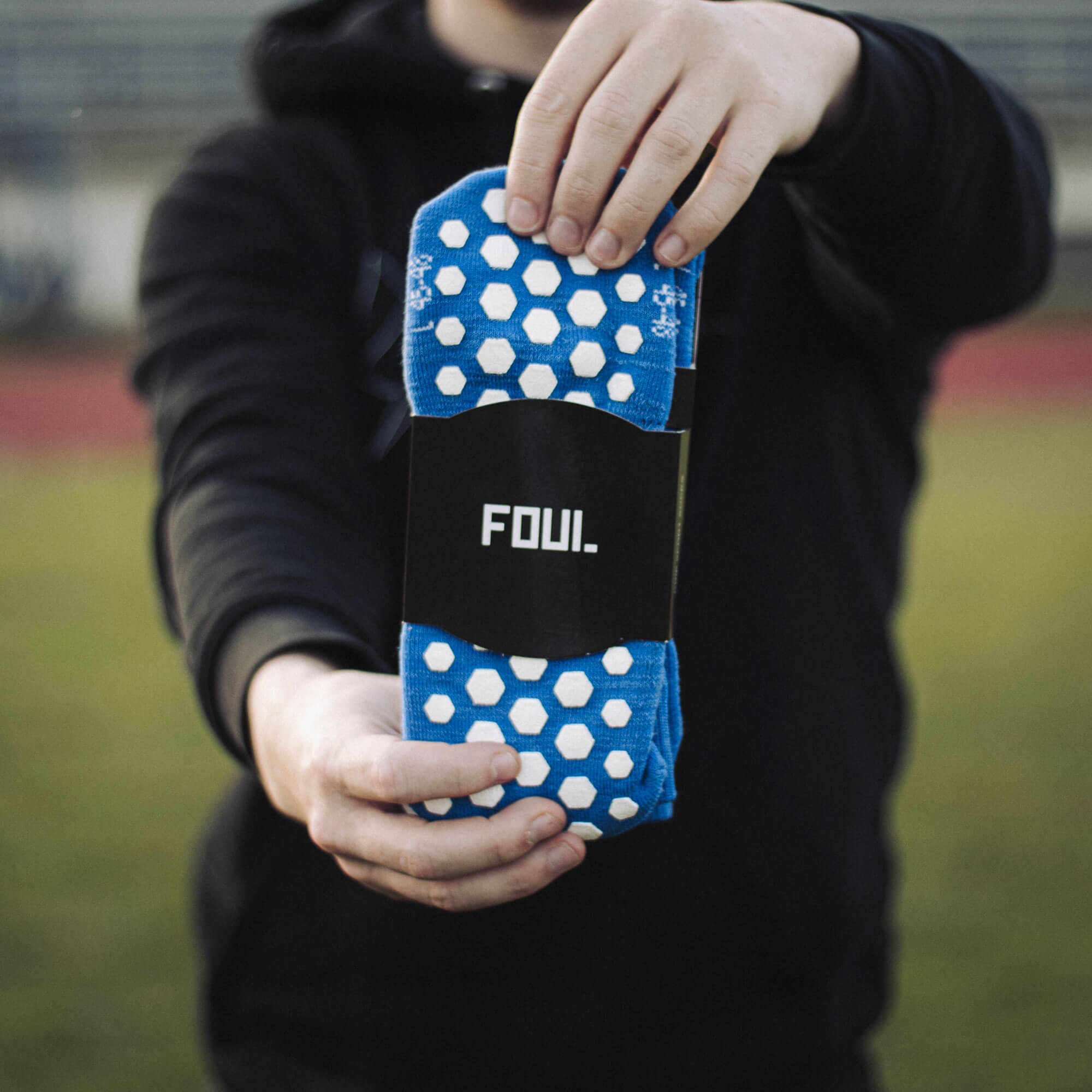 Football grip socks FOUL with ID(6)